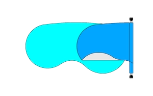 Titan Pool Reel working on a freeform shaped pool, frame3